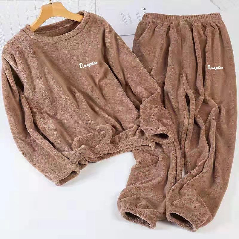 Women's Red Winter Wear Flannel Lounge Pant Pyjama PJ02 main image 1