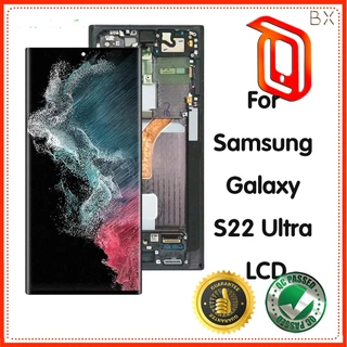 TFT Para S22U LCD Samsung Galaxy S22 Ultra S908 Display Touch Screen Digitalizador Montagem Peças De Reparo De Substituição