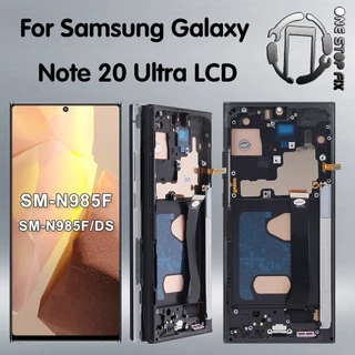 Tela TFT Para Samsung Note 20 Ultra LCD Display Touch Screen Digitalizador Note20U N985 N985F Com Moldura