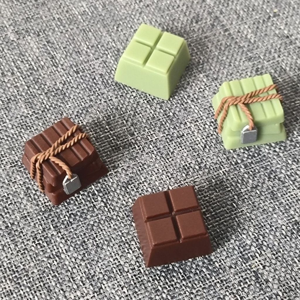 Chaveiro Criativo Cute Chocolate Mecânico De Teclado