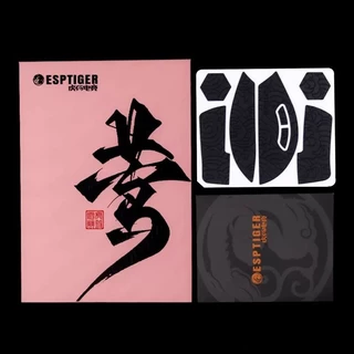 Tiger Gaming Mouse Grip Tape Mouse Skin para Razer Deathadder V3 Pro Wireless Gaming Mouse