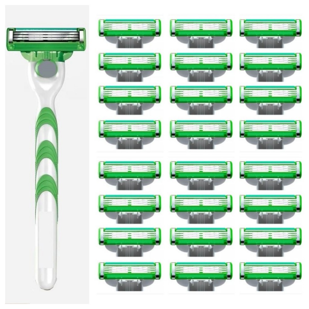 Nova 16PCS/12PCS Mach 3 Lâminas de barbear masculinas