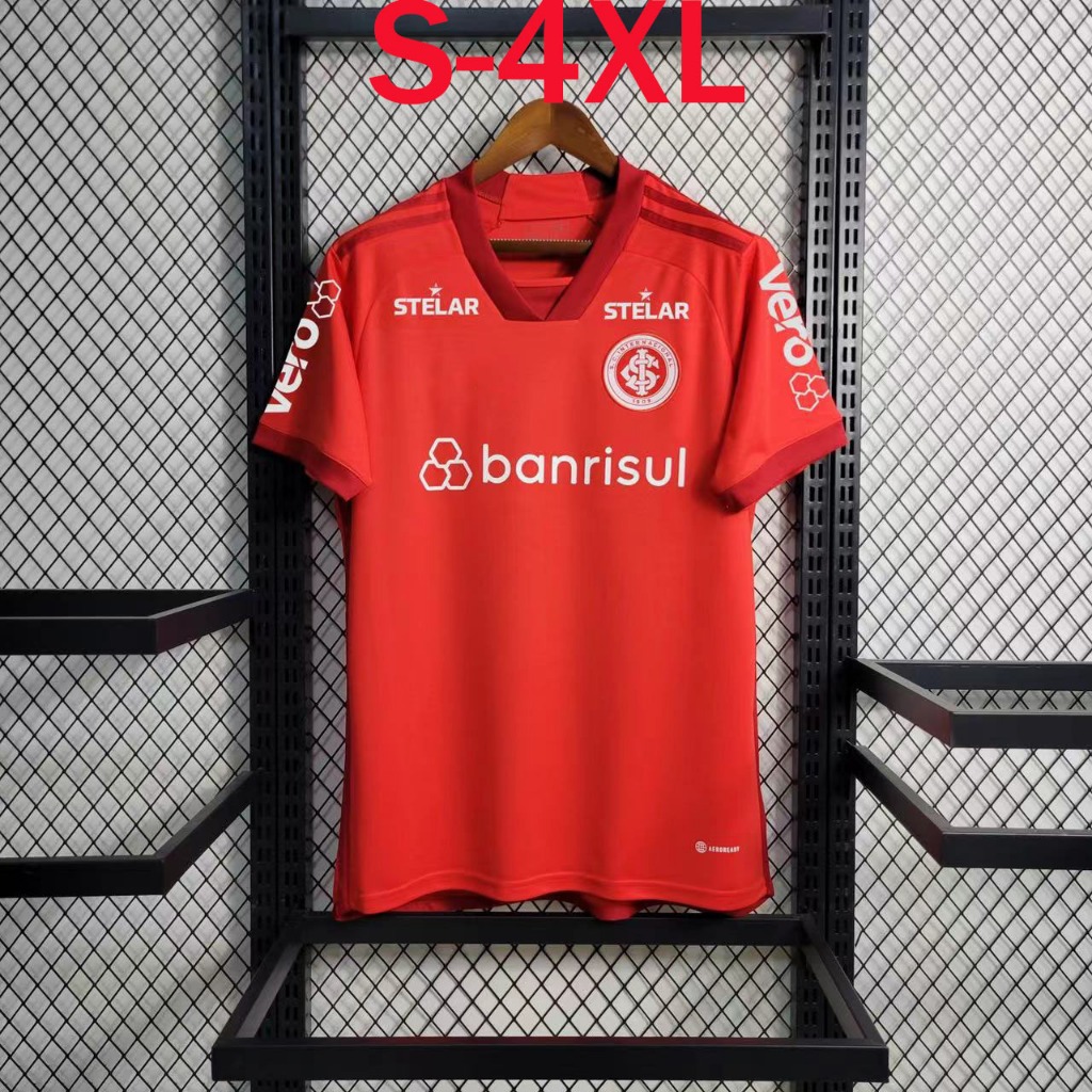 2023-2024 Home Camisa de Futebol 1: 1 Competição Treinamento Camisa de Suor