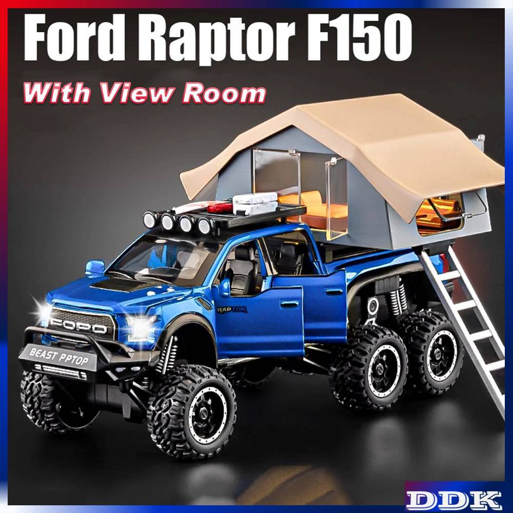 DDK 1 : 24 FORD RAPTOR F150 Com Vista Sala Modelo De Fundição Die ...