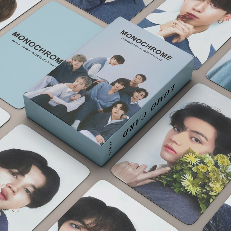 BTS トレカ Kpop 55 Unidades/Caixa Cartões Fotográficos BTS Proof Yet to come
