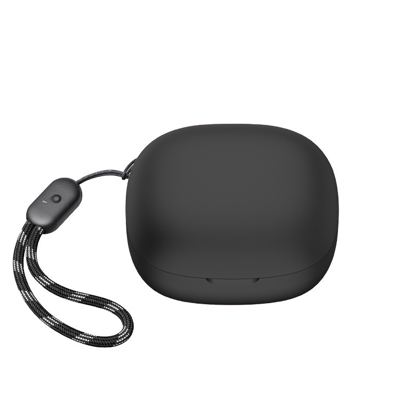 QIRG Case For Soundcore P20i/Soundcore R50i True Wireless Earbuds,Soft Protective, Silicone Case Cover With Keychain& Lanyard(Blue) | Best Price UAE | Dubai, Abu Dhabi - View #4