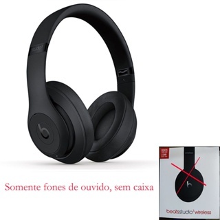 Beats Studio 3 Fone de ouvido Bluetooth sem fio Ruído Cancelando