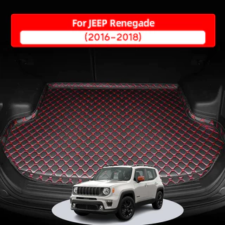Tapete Porta-Malas Do Carro Para JEEP Renegade 2016 2017 2018 , material De Couro Impermeável E Resistente Proteger O interior Contra Umidade .