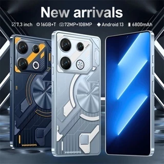 2024 Novo Smartphone Celular GT10 Pro 7.3 Polegadas 16GB + 1TB Cartão SIM Duplo
