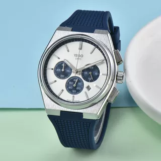 Relógio de Luxo Série PRX 1853 Relógio de Moda Masculino Aço Inoxidável Cronógrafo Estilo Clássico de Quartzo Suíço Função Cronógrafo de Luxo Série PRX