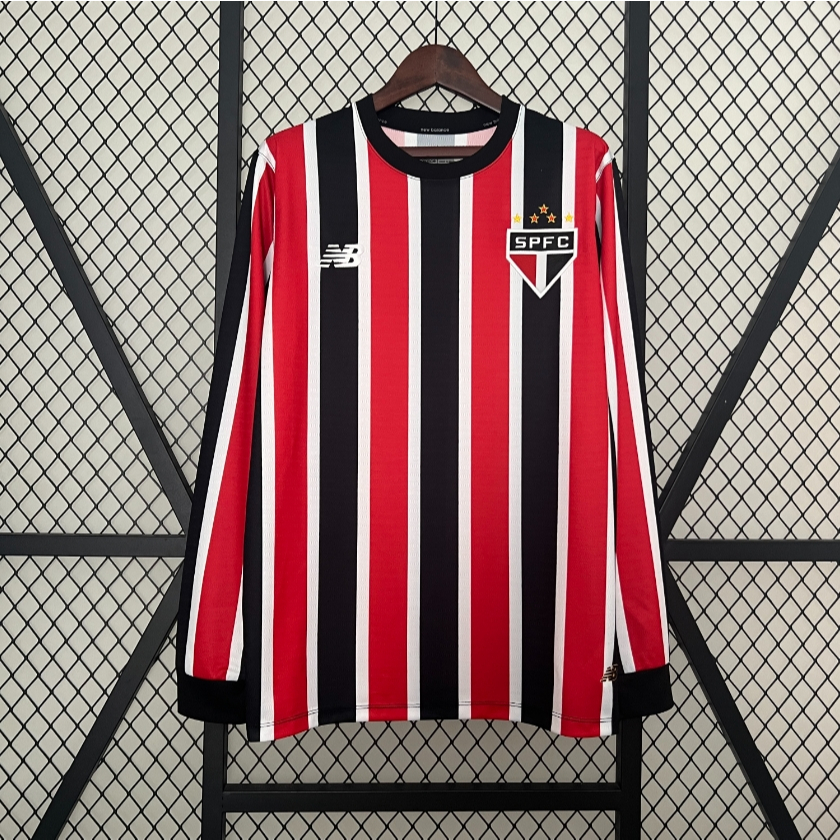 24/25 Manga Longa São Paulo AwayHomeHomeHot Nova Jersey