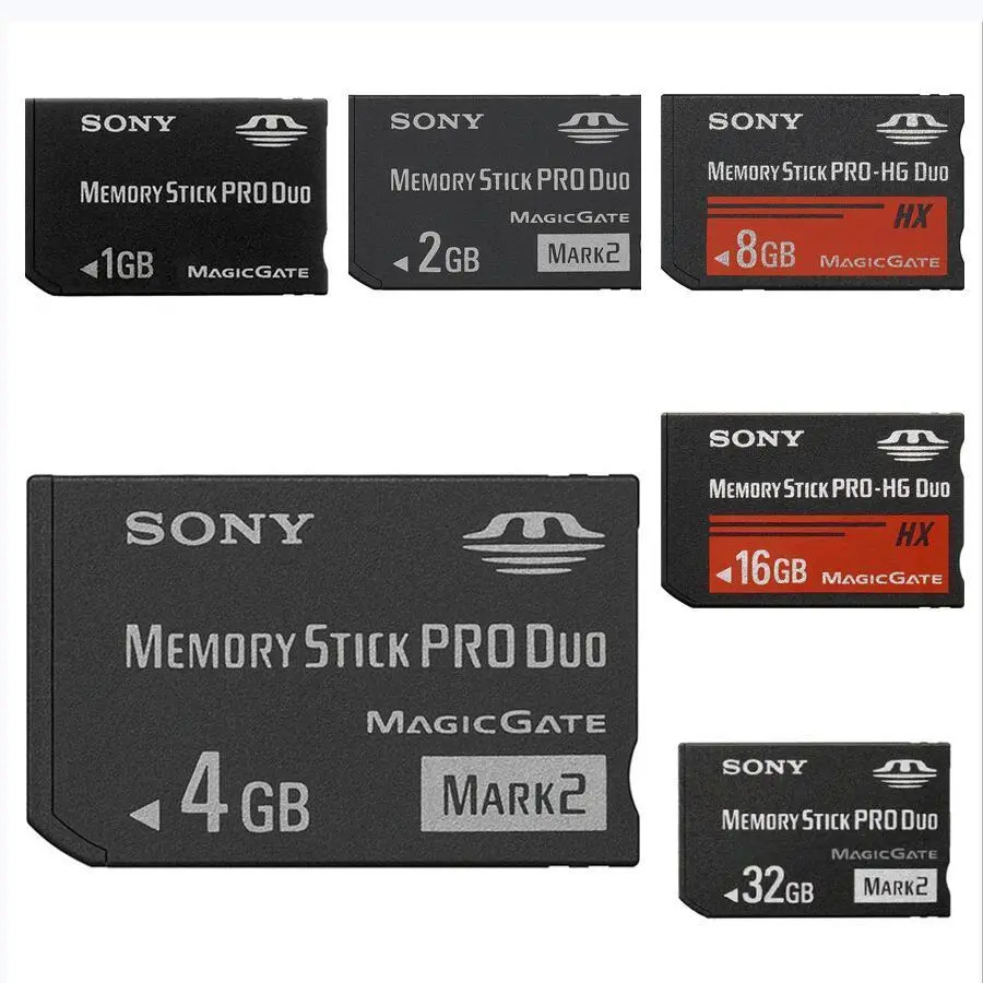 Cartão de memória da câmera Sony DSC-T70 T90 T100 T200 T300 T500