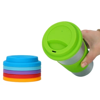 Isolamento À Prova De Vazamentos Tampa Da Xícara De Café Com Silicone Anti-Pó