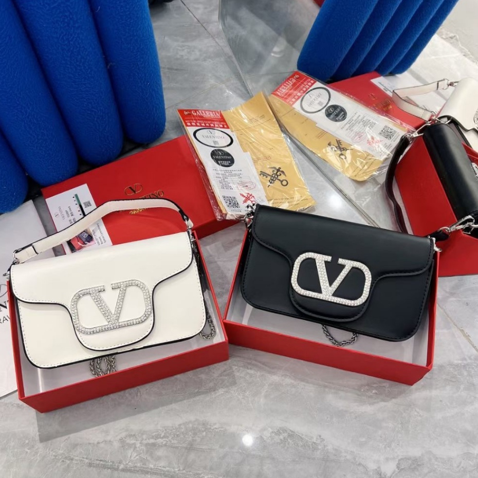 Bolsa Pequena Quadrada de Alta Moda Portátil, com Caixa, Novo Estilo de Um Ombro, com Caixa