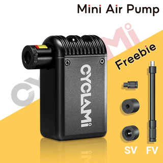 CYCLAMi 100PSI Portátil Bolso Bicicleta Bomba De Ar Elétrica Recarregável Compressor Inflator Pneu Para Bomba De Bicicleta