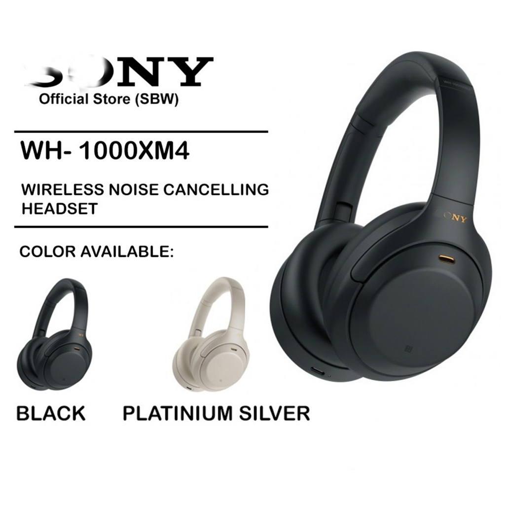 Sony WH-1000xm4 fones de ouvido industriais sem fio de alta