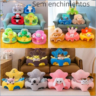 BI 1PC Baby Learning Sitg Seat Sofá Capa Do De Bebê Brinquedos De Apoio Da Cadeira Sem Forro CC
