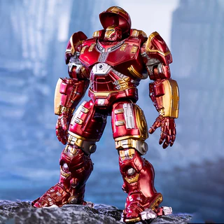 Marvel vingadores 2020, homem de ferro, hulkbuster, armadura, articulações, boneco móvel, marca, luz de led, figura de ação, brinquedo, modelo de coleção