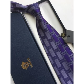 NEW_VERSACE Gravata De Luxo Masculina 100 % Seda HW163