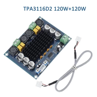XH-M543 Módulo De Expansão De Áudio digital 120W + 120W Saída Do Amplificador 12V-24V 3116d2