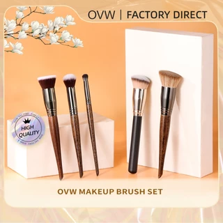 OVW Foundation Escova Complexion Creme De Sombra De Olhos Conjunto De Maquiagem N12N85N48