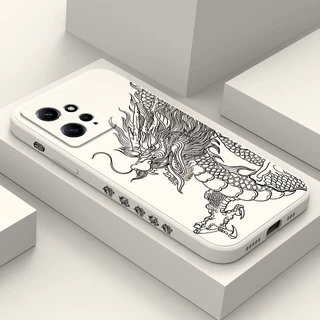 Estojo Para Telefone Ragon Xiaomi Redmi Note 12S 12 11S 11 11T Pro PLus 4G 5G Capa De Moda Confortável