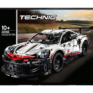 1600 peças compatíveis com Lego Porsche 911RSR modelo de corrida decoração montagem de blocos de construção meninos meninas montagem educacional blocos de construção brinquedos presentes de aniversário