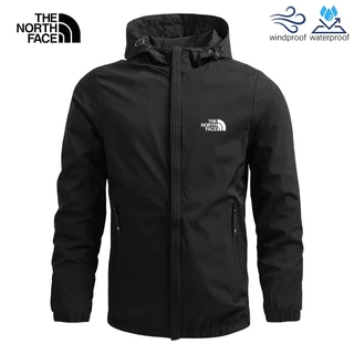 2024 Novo Estilo Casaco North Men's Jacket Outdoor Sports Windproof Casaco de Baseball Masculino com Capuz Uniforme de Cor Sólida Vestuário Masculino de Rua