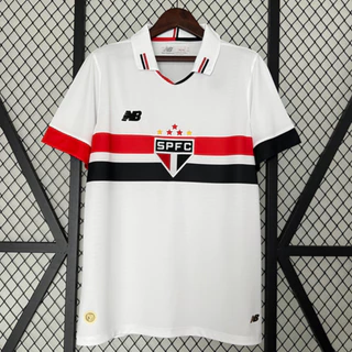 novo 24/25 São Paulo Futebol Camisa Alta Qualidade Uniformes
