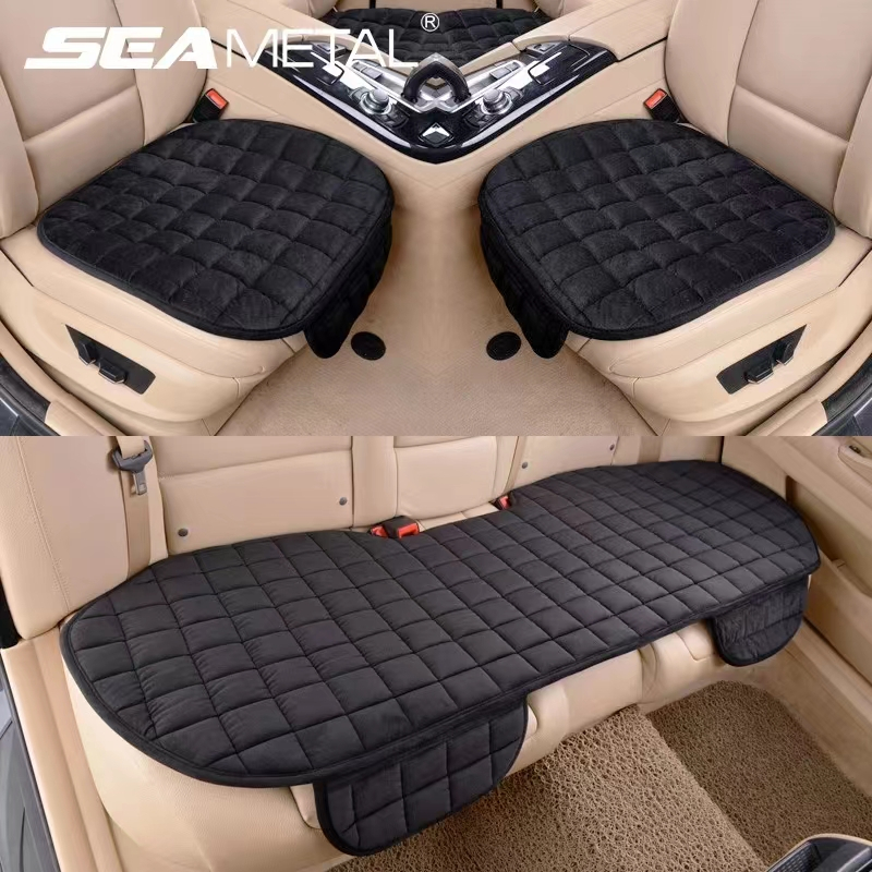 Carro Universal Plush Anti-derrapante Resistente ao desgaste Almofada do assento isolante térmica
