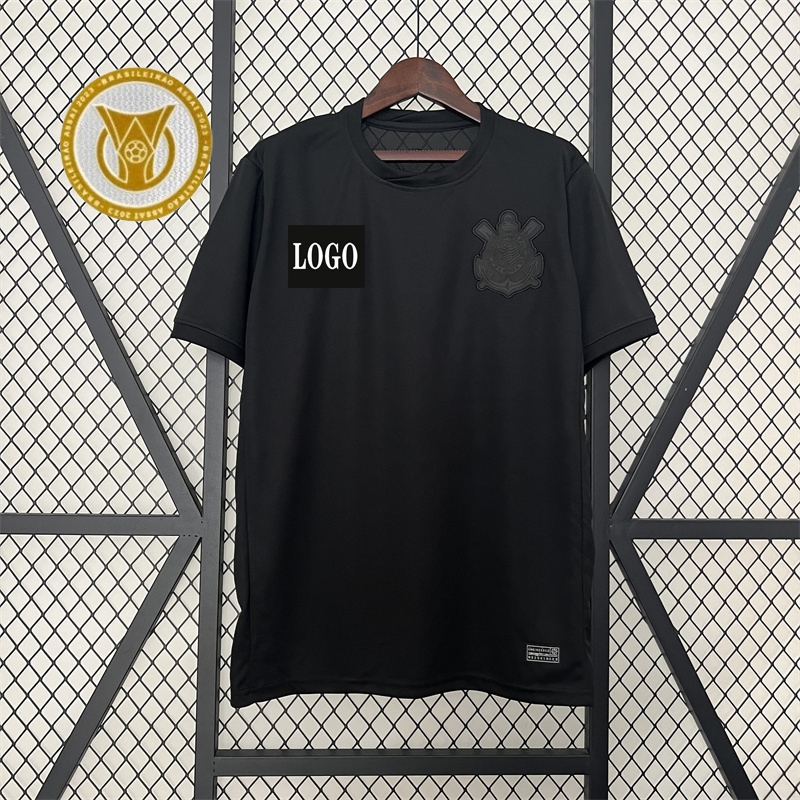 Camisa 24 /25 Corinthians Away Personalização Qualquer Nome Número Camisa de futebol