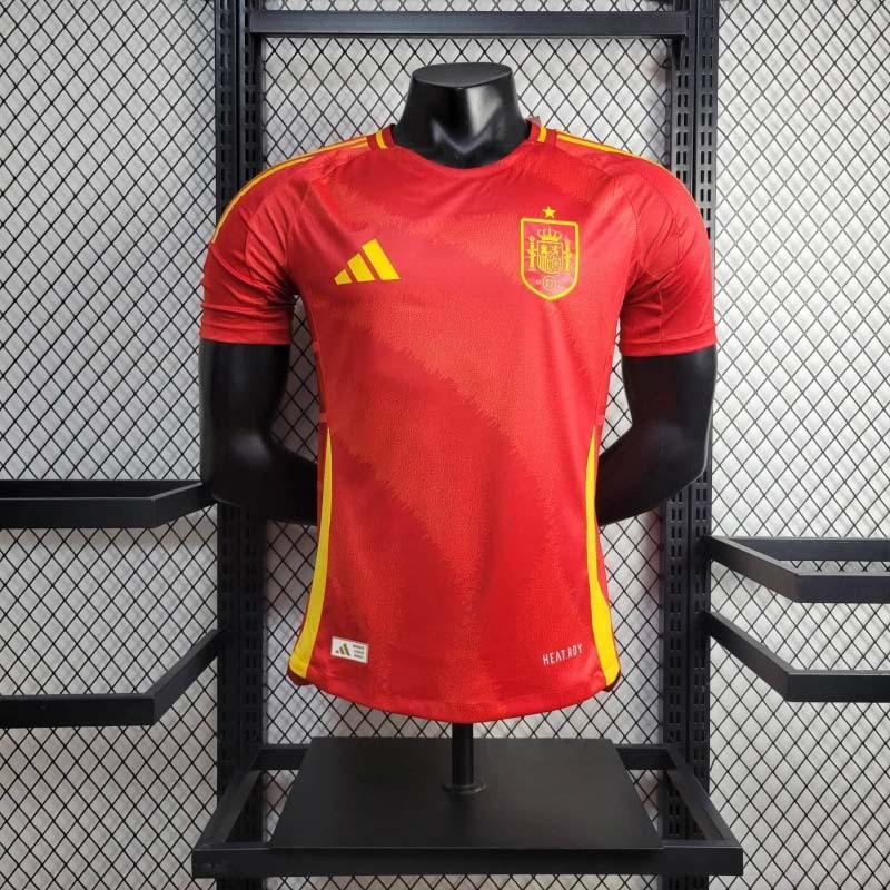2024 Camisa De Futebol Espanha Versão Jogador Home