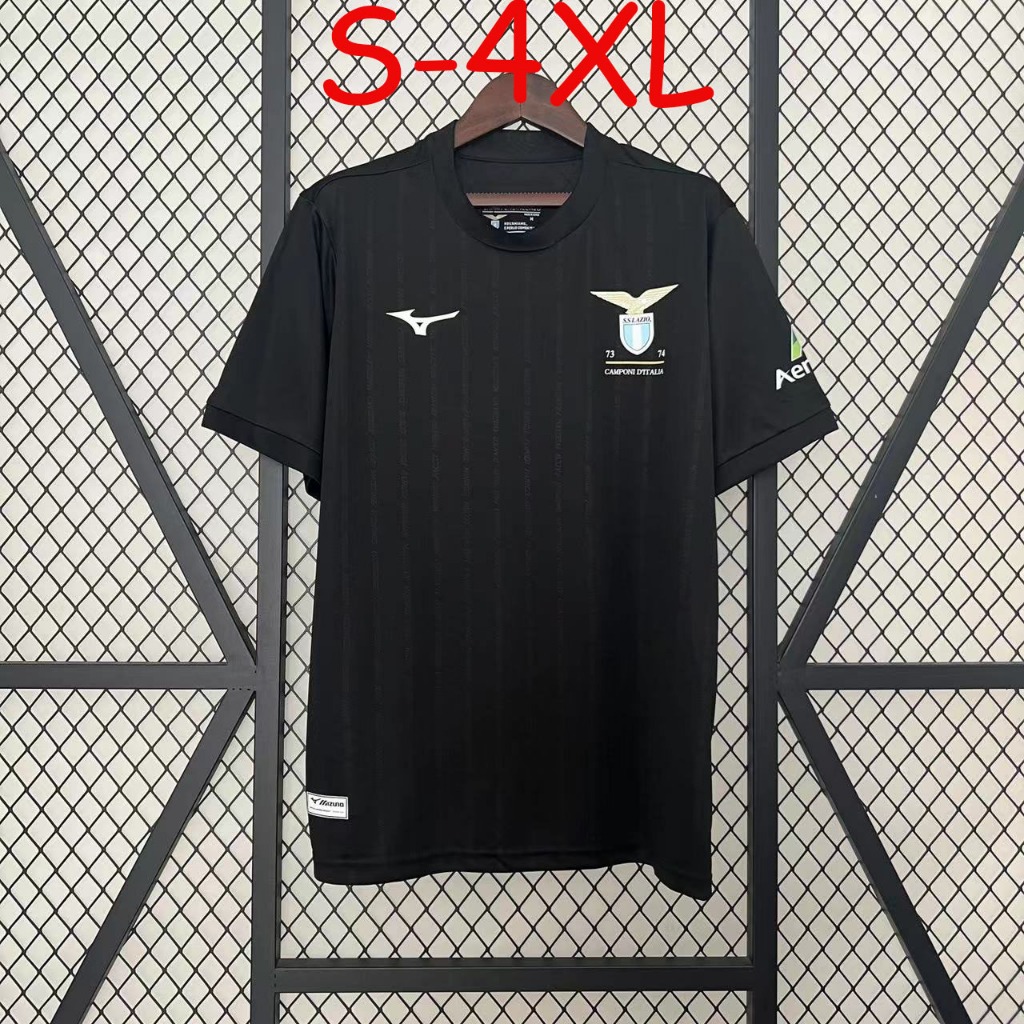 Edição 50o Aniversário Edição Competição Negra Treinamento Jersey Futebol Camisa