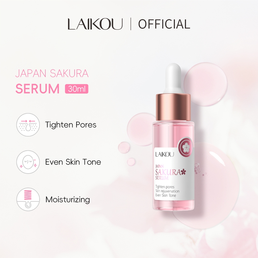 LAIKOU Japão Sakura Conjunto De Cuidados Com A Pele Hidratante