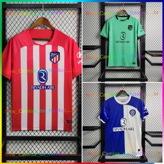 Camisa De Time Masculino 23/24 Atlético Madrid Home Away third Futebol MJ