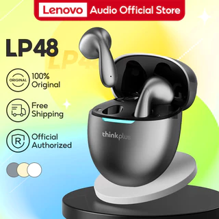 Lenovo Thinkplus LP48 Bluetooth 5.4 Design De Curva De Fone De Ouvido Sem Fio Confortável Desgaste De Som De Alta Análise HIFI Qualidade Sonora