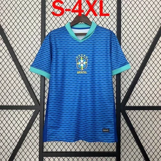 2024-2025 Novo Estilo Jersey de Futebol Longe 1: 1 Competição Treinamento Jersey Sweatshirt
