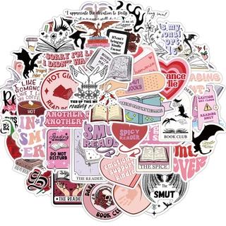 [Autocolantes Grandes] 50pcs De Leitura Smutty Graffiti Stickers DIY Phone Guitarrista Notebook Copo De Água À Prova D'água Autocolante Para
