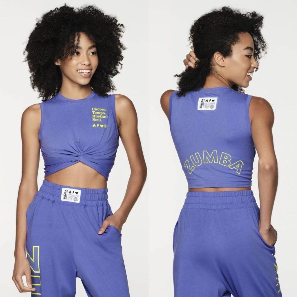 芸能人愛用 ZW Zumba Yoga Top Casual Sports Clothing Fitness Dance エクササイズグッズ