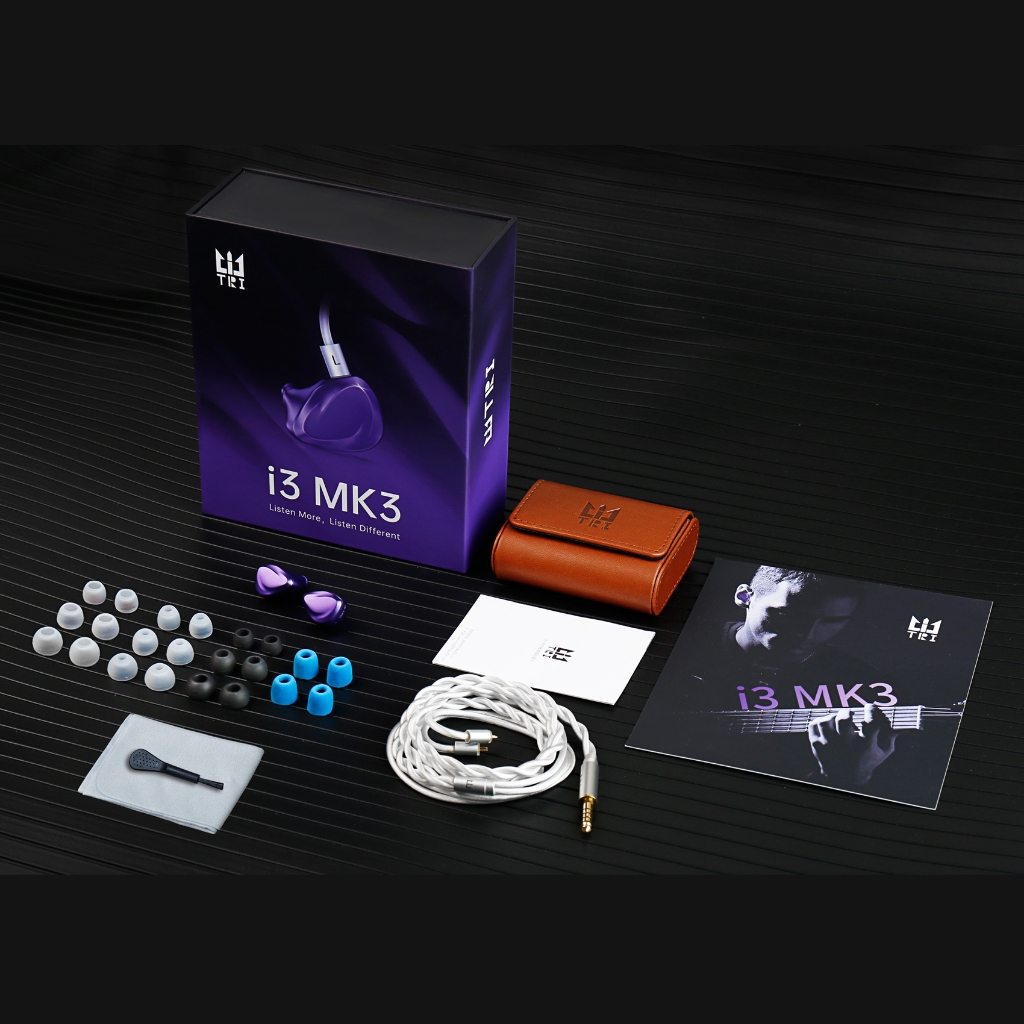 TRI I3 MK3 3a Geração Planara + BA + DD Hybrid Flagship IEM
