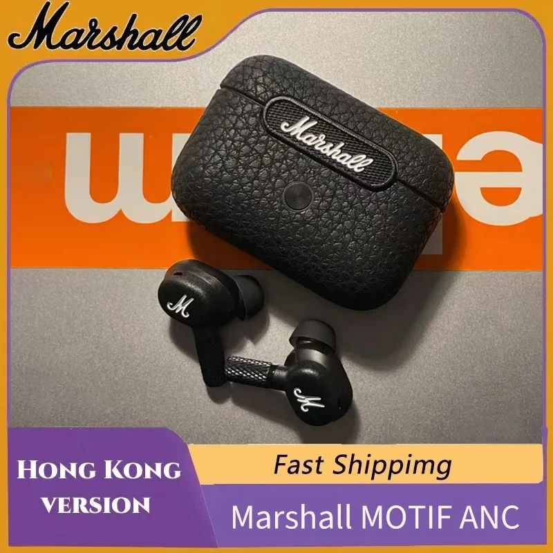 MARSHALL MOTIF ANC TWS Fone De Ouvido Bluetooth Sem Fio 5.0