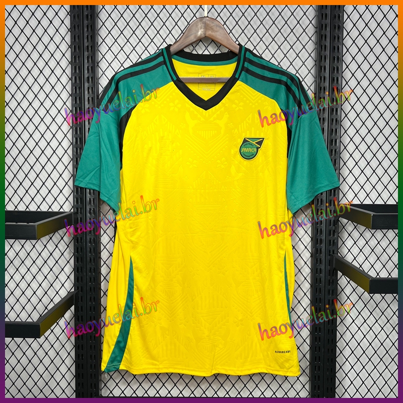 Camisa Da Jamaica 2024 I De Time Futebol Masculino