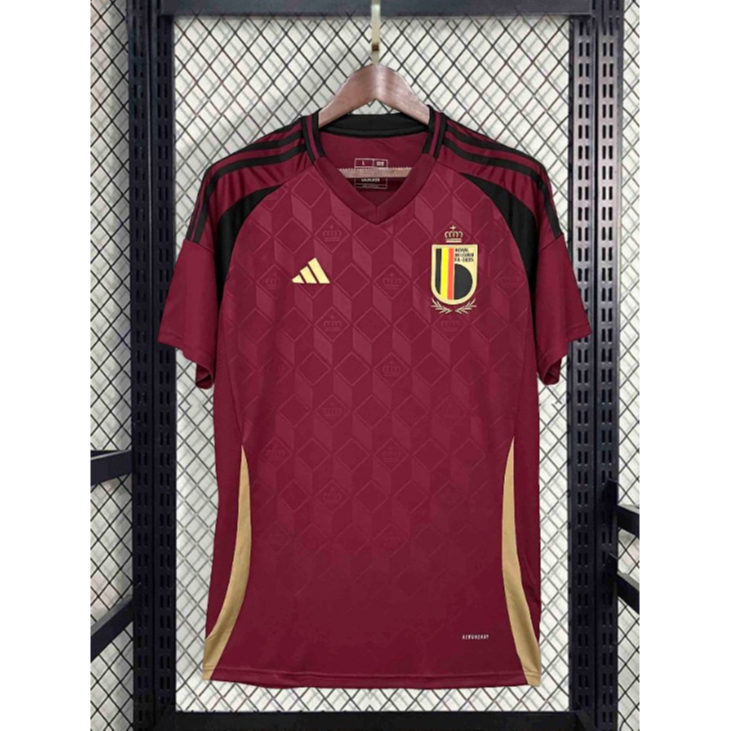 Camisa De Futebol 2024 Bélgica Home