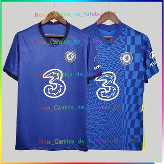 Camisa De Time Masculino 21/22 Chelsea Home Futebol QEX