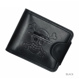 Anime ONE PIECE Wanted Monkey D Luffy Porta-Carteiras Curtas Cartões Zoro Bolsas Dobráveis Homens De Dinheiro