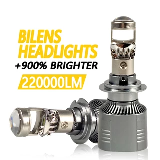 800000lm H4 H7 Mini Projetor Led Lentes H8 H11 Canbus 9005 HB3 9006 HB4 9012 Hir2 Carro Farol Lâmpadas 120W Lâmpada 12V 24V 6500K Com 2 Peças