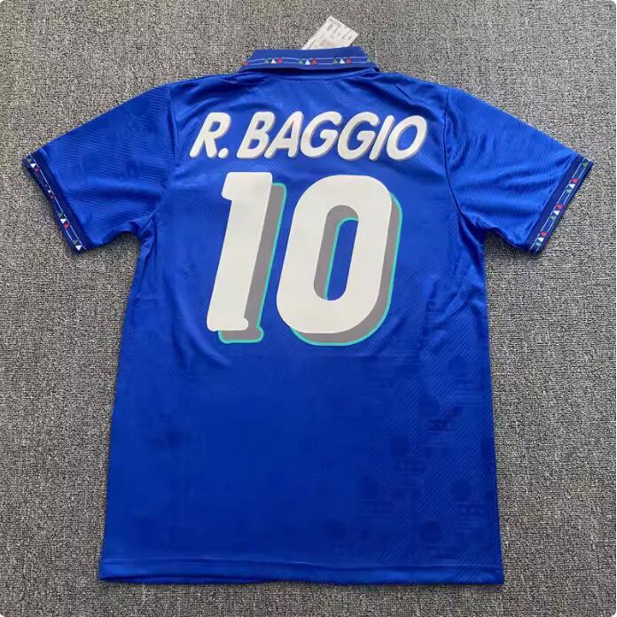 Italia Football Shirt MAGLIA ITALIA Diadora Roberto Baggio M 1994