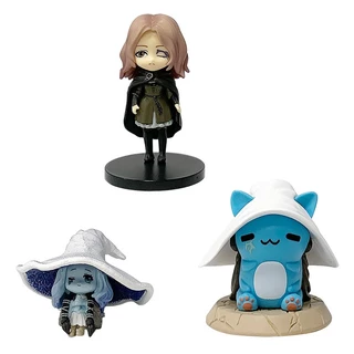 1Pcs 6-9cm Jogo De Ação Mundial Aberto Elden Ring Figura Ranni Melina Cat Q Versão PVC Figuras Modelo Doll Toys