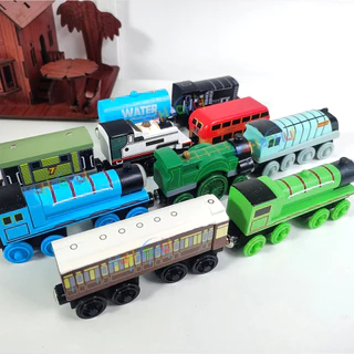 Thomas Front Magnetic E Amigos Modelo De Trem De Madeira Trilhos Compatíveis
