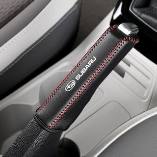 2024 Novo Liwen Couro Genuíno Proteção Universal Do Travão De Mão Carro Capa Para Subaru XV XT Forester Outback Legacy Impreve